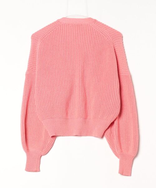 ZUCCa」 ニットカーディガン M size ピンク レディース : 85032692 
