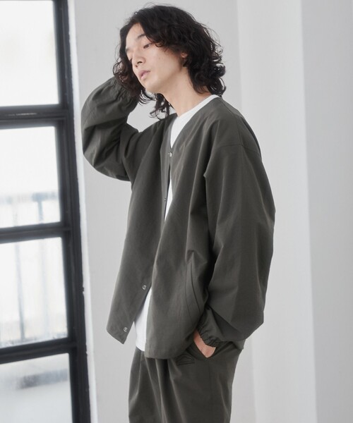 coen（コーエン） ブルゾン アウター 「C.Mt」NOCOLLAR BLOUSON メンズ
