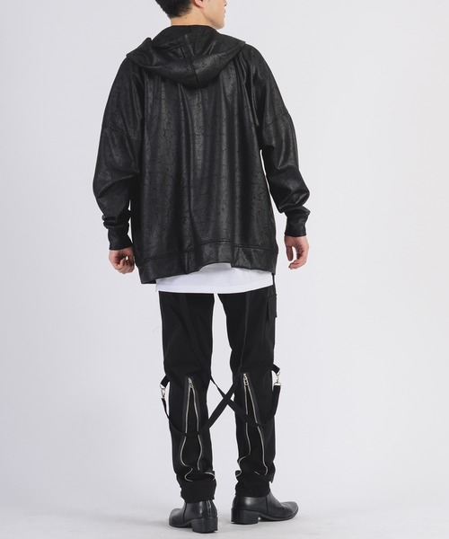 f*e様 y2k ボンテージパンツ　サスペンダー付き　元値30000円 黒 ブラック Y2K| ビンテージ古着屋Feeet 通販 名古屋 大須 メンズ