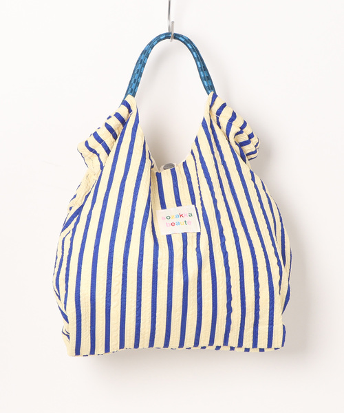 STYLEBLOCK トートバッグ ストライプ柄トートバッグ レディース