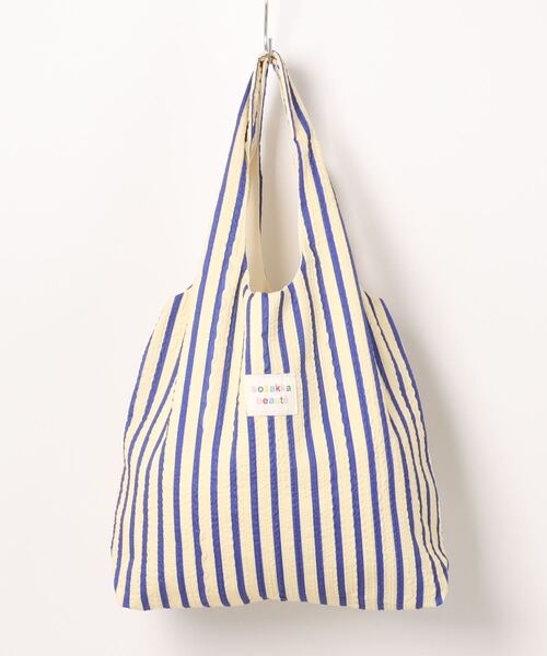 STYLEBLOCK トートバッグ ストライプ柄トートバッグ レディース
