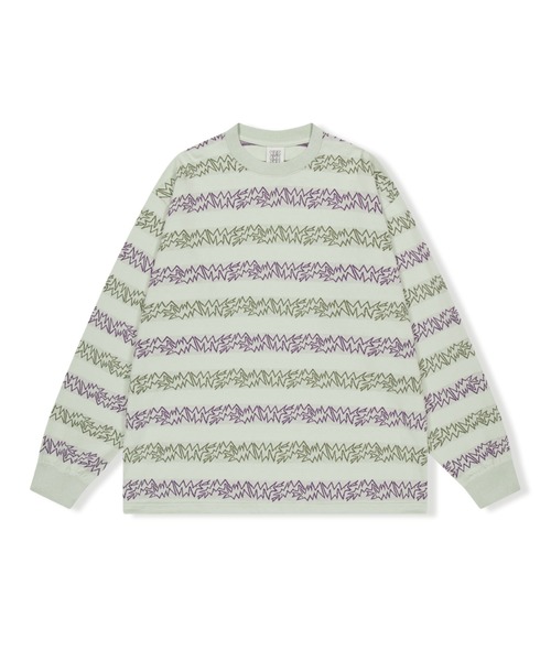 Tシャツ・カットソー YESEYESEE SN Jacquard L/S 4NY145 YESEYESEE tシャツ SN Jaquard L/S メンズ レディース