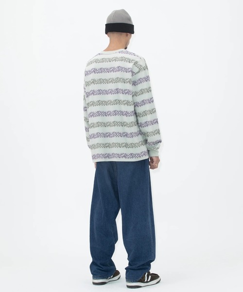 さらに100円引き◆YESEYESEE◆SN Jacquard L/S YESEYESEE tシャツ SN Jaquard L/S メンズ レディース