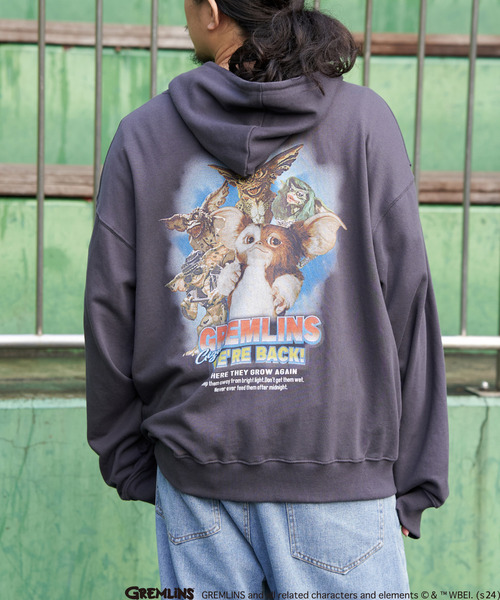 キャンスパ　グレムリン パーカー VENCE EXCHANGE パーカー GREMLINS グレムリン フォトプリント