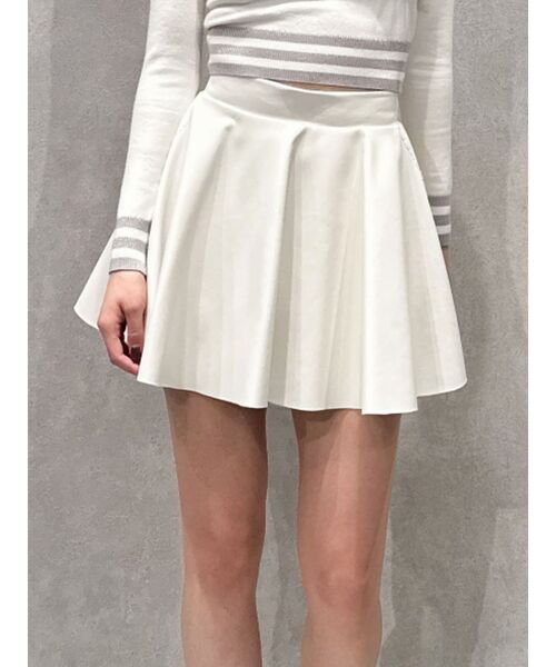 ZOYレディース新品/スカート/ホワイト/M ZOY - バックプリーツ スカート | ネイビー | レディース | ゴルフ