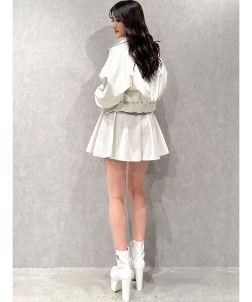 GYDA（ジェイダ） スカート レースラインフレアミニスカートライク