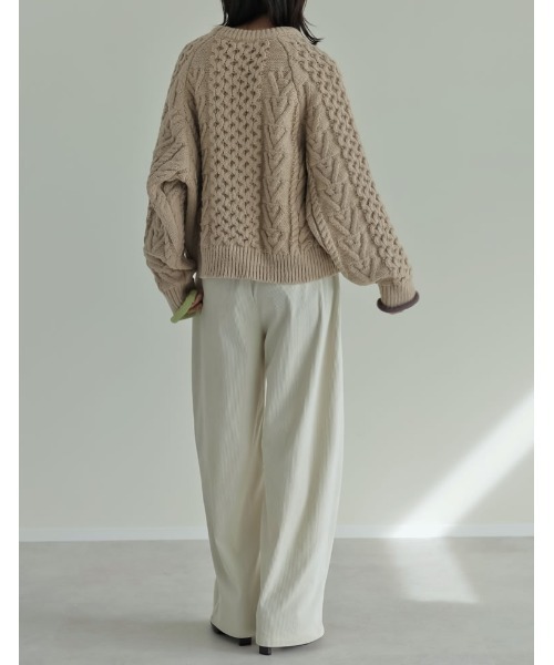 Re:EDIT ニット セーター 「2024-25 WINTER COLLECTION」配色
