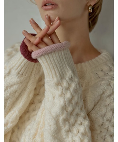 Re:EDIT ニット セーター 「2024-25 WINTER COLLECTION」配色
