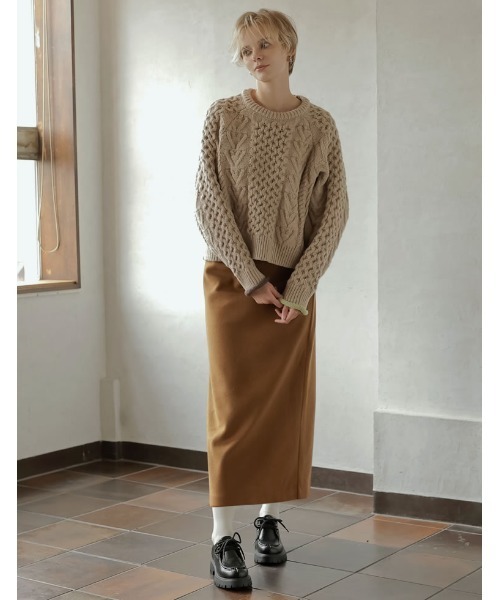 Re:EDIT ニット セーター 「2024-25 WINTER COLLECTION」配色