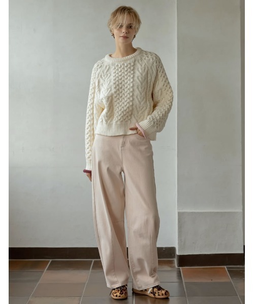 Re:EDIT ニット セーター 「2024-25 WINTER COLLECTION」配色