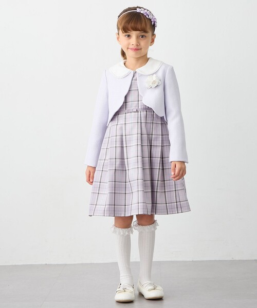any FAM スカート チェック柄ジャンパースカート キッズ 子供服