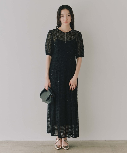 kaene ドレス スパンコールレースドレス : ZOZOTOWN Yahoo!店 - 通販