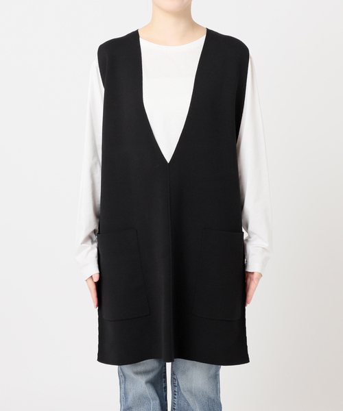 ラインニットベスト　Spick & Span セール】《WEB限定》C/Rニットベスト（ベスト）｜Spick & Span