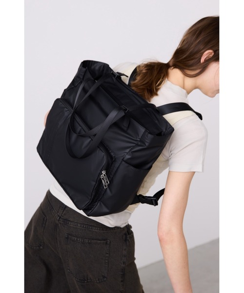 un/neu スーツケース フェイクレザーマルチウェイマザーズバッグ