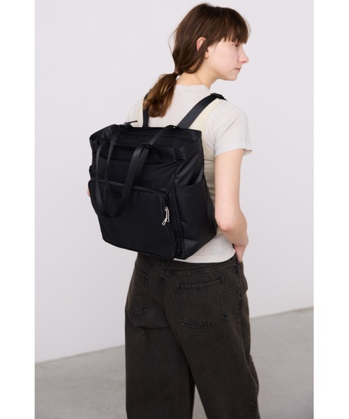 un/neu スーツケース フェイクレザーマルチウェイマザーズバッグ