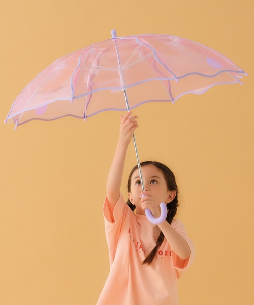 Wpc. 傘 「公式オンライン限定」「ビニール傘」キッズ雨傘 ウェービー