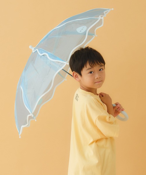 Wpc. 傘 「公式オンライン限定」「ビニール傘」キッズ雨傘 ウェービー