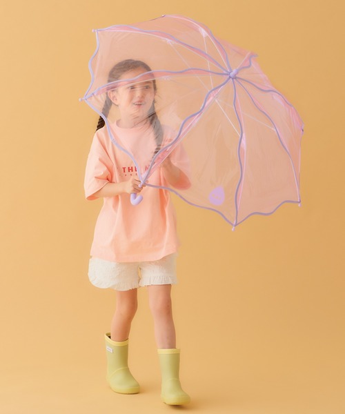 Wpc. 傘 「公式オンライン限定」「ビニール傘」キッズ雨傘 ウェービー