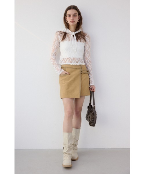 SLY（スライ） スカート Ngm.S WRAP S/SK ナゴミ ラップスカート