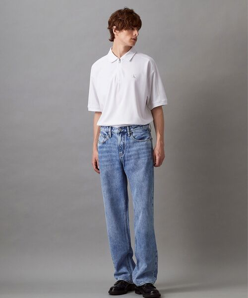 Calvin Klein ポロシャツ クーリングポロシャツ メンズ