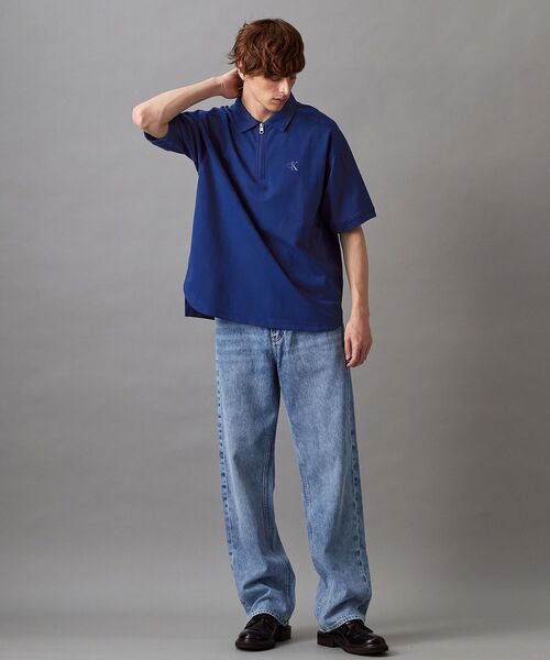 Calvin Klein ポロシャツ クーリングポロシャツ メンズ