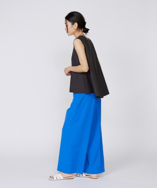 INED（イネド） パンツ シェルタリングドライ美脚ワイドパンツ