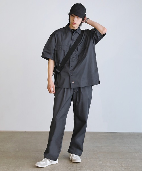 Dickies パンツ ライトTCツイルドローコードパラシュートパンツ