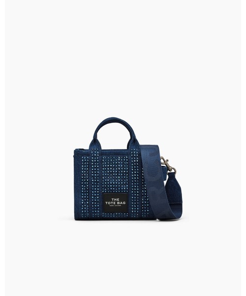 Marc Jacobs クリスタルデニムクロスボディトートバッグ MARC JACOBS トートバッグ CRYSTAL DENIM TOTE BAG THE
