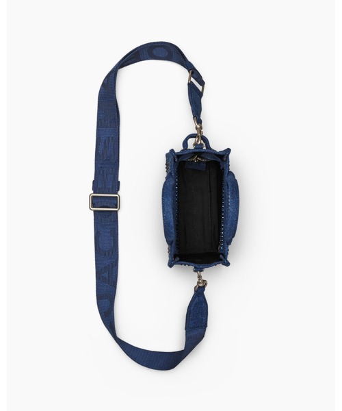 Marc Jacobs クリスタルデニムクロスボディトートバッグ MARC JACOBS トートバッグ CRYSTAL DENIM TOTE BAG THE