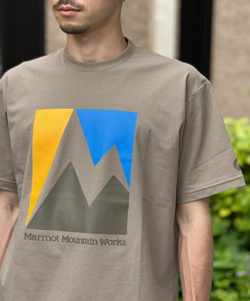 Marmot（マーモット） tシャツ 「Marmot」Crack T-Shirs クラック