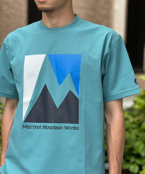 Marmot（マーモット） tシャツ 「Marmot」Crack T-Shirs クラック