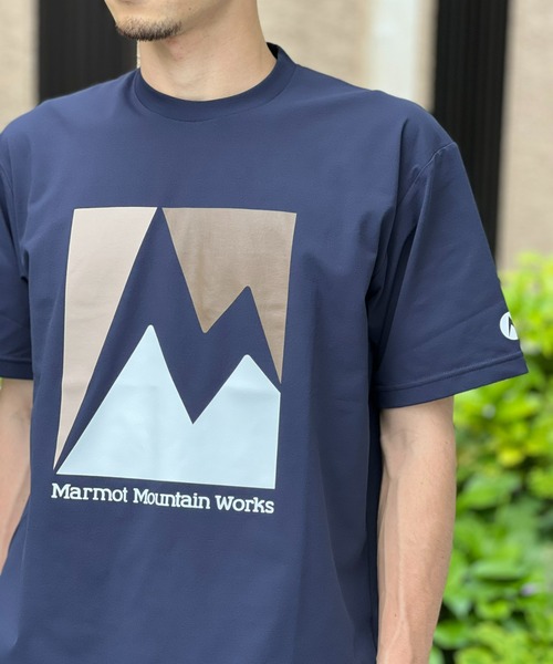 Marmot（マーモット） tシャツ 「Marmot」Crack T-Shirs クラック