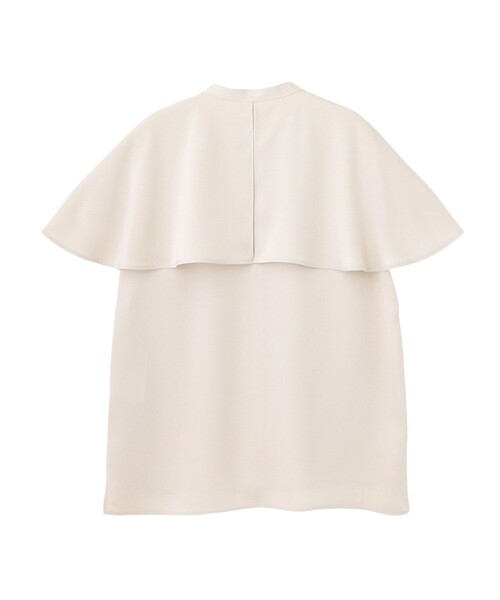 【美品】再値下げ❗️ANAYI コットンサテンスカラップ袖ブラウス ⭐️7/20まで 22SS♡ANAYI アナイ コットンサテンスカラップ袖ブラウス 36