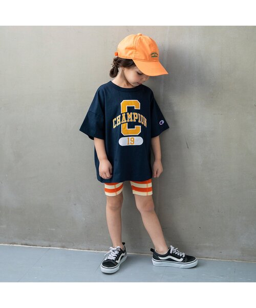 tシャツ 「別注」チャンピオンカレッジTシャツ キッズ 子供服 男の子 女の子 | Champion | 03