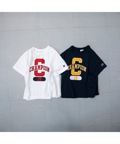 tシャツ 「別注」チャンピオンカレッジTシャツ キッズ 子供服 男の子 女の子 | Champion | 05