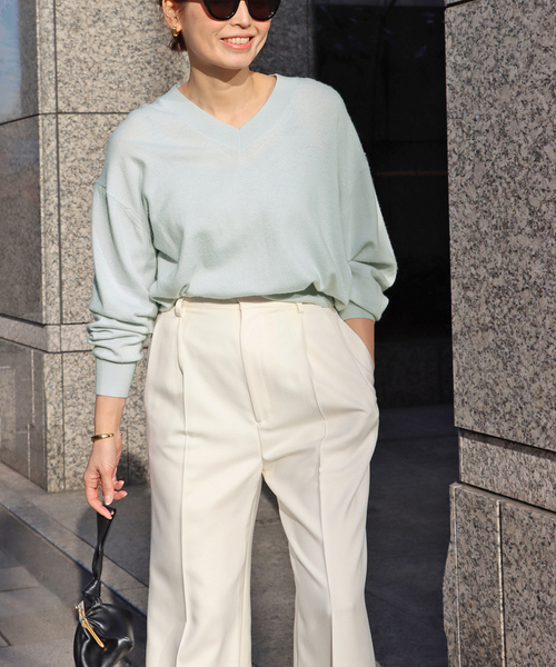 Deuxieme Classe（ドゥーズィエムクラス） Vネックニット FREE