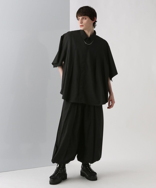 HARE（ハレ）の「【SET UP対応】YOSEオーバープリーツシャツ