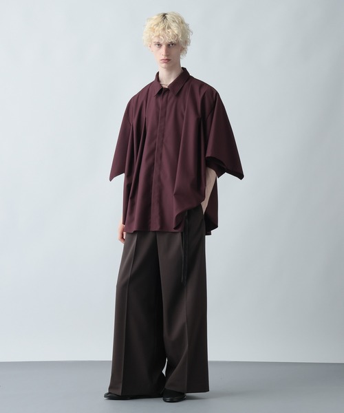美品✨HARE YOSEプリーツメタルボタンシャツ HARE｜YOSEプリーツメタルボタンシャツ | Rakuten Fashion(楽天