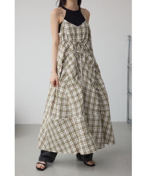 MOUSSY ワンピース　チェック柄 セール】ASYMMETRY CHECK ドレス（ワンピース）｜MOUSSY