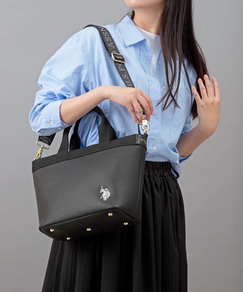 U.S. POLO ASSN.(ユーエスポロアッスン) トートバッグ シュリンク U.S. POLO ASSN.(ユーエスポロアッスン) トートバッグ シュリンク