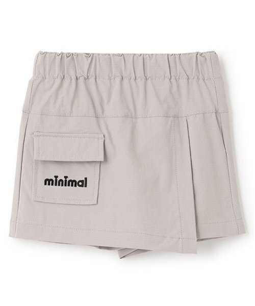 minimal（ミニマル） スカート 「4WAYストレッチ」ラップキュロット