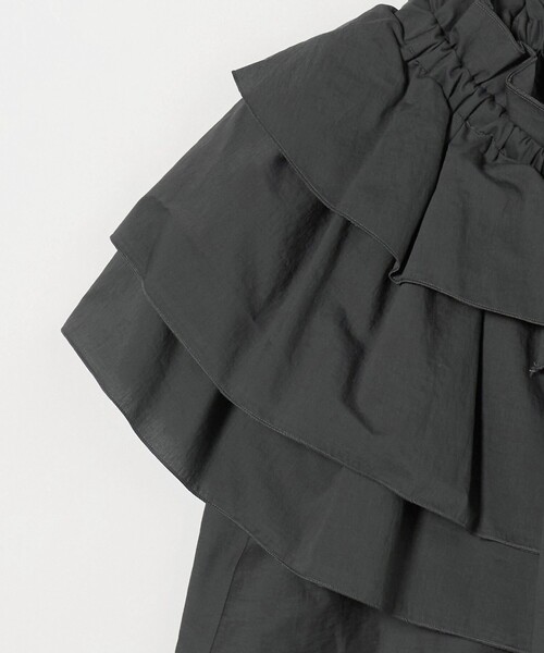 ASTRAET ブラウス シャツ 「ASTRAET」フリルカラー ノースリーブ
