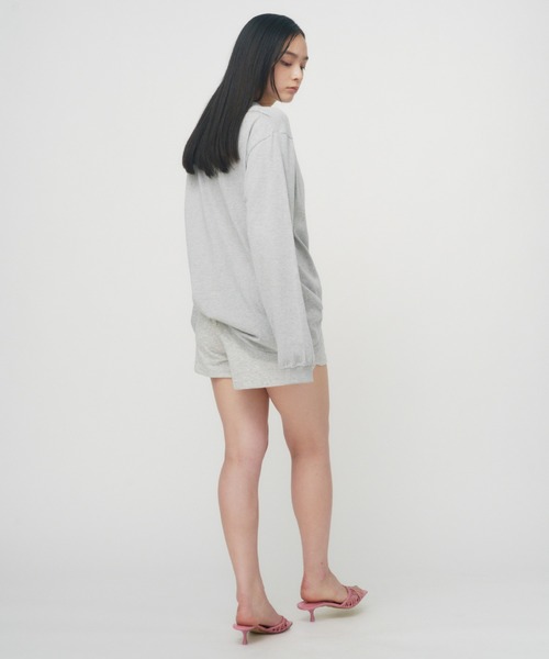 tシャツ TONDABAYASHI RAN × HEART LONG SLEEVE T-SHIRT / ハートロングスリーブTシャツ レディース THINGS THAT MATTER tシャツ TONDABAYASHI RAN × HEART LONG