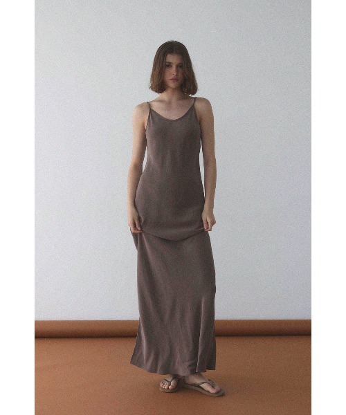 ALEXIA STAM - 最終値下げ‼︎  alexiastam 即完売❤️ナローニットワンピース ALEXIA STAM ワンピース Satin Long Dress /サテンワンピース