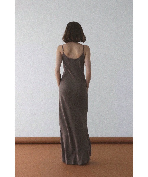 ALEXIA STAM ワンピース Satin Long Dress /サテンワンピース