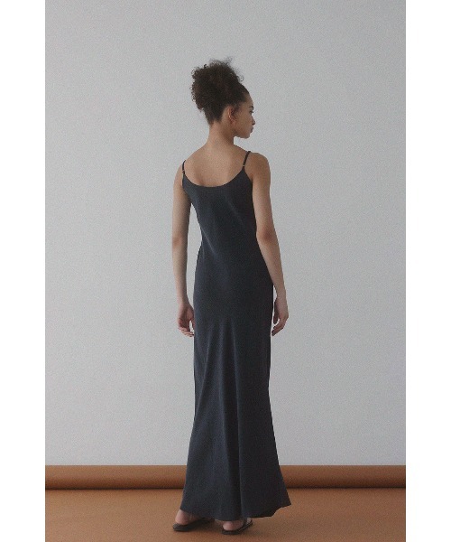 ALEXIA STAM ワンピース Satin Long Dress /サテンワンピース