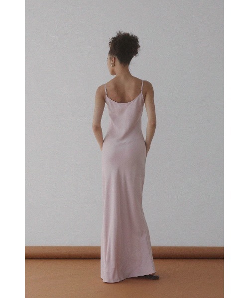 ALEXIA STAM ワンピース Satin Long Dress /サテンワンピース