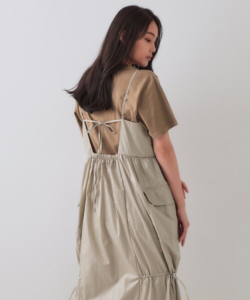 OPAQUE.CLIP（オペークドットクリップ） ワンピース デザインキャミ