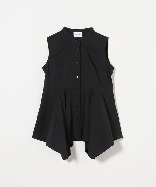 UNITED ARROWS ブラウス シャツ ペプラム ノースリーブ