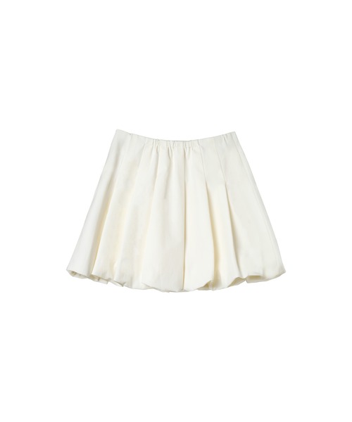Her lip to Bubble Cotton Mini Skirt クロ M Bubble Mini Skirt